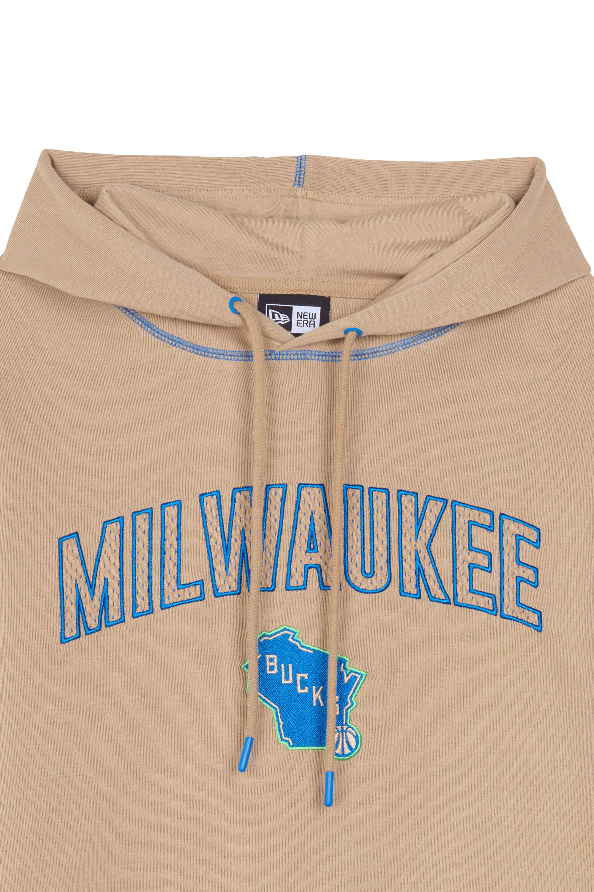 Hoodie NEW ERA Beige