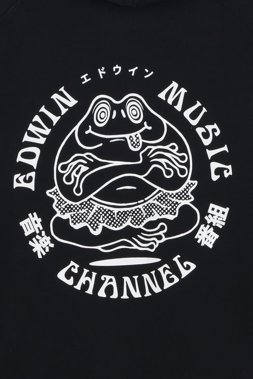 EDWIN Hoodie Noir