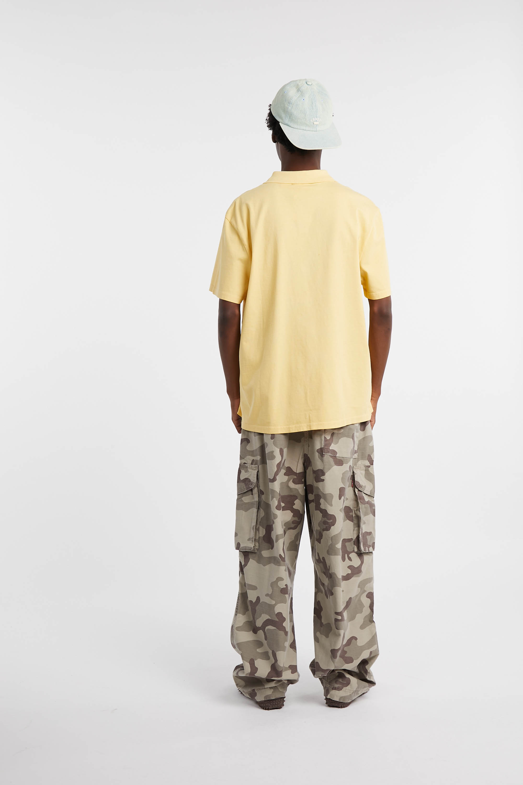 Pantalon cargo Beige