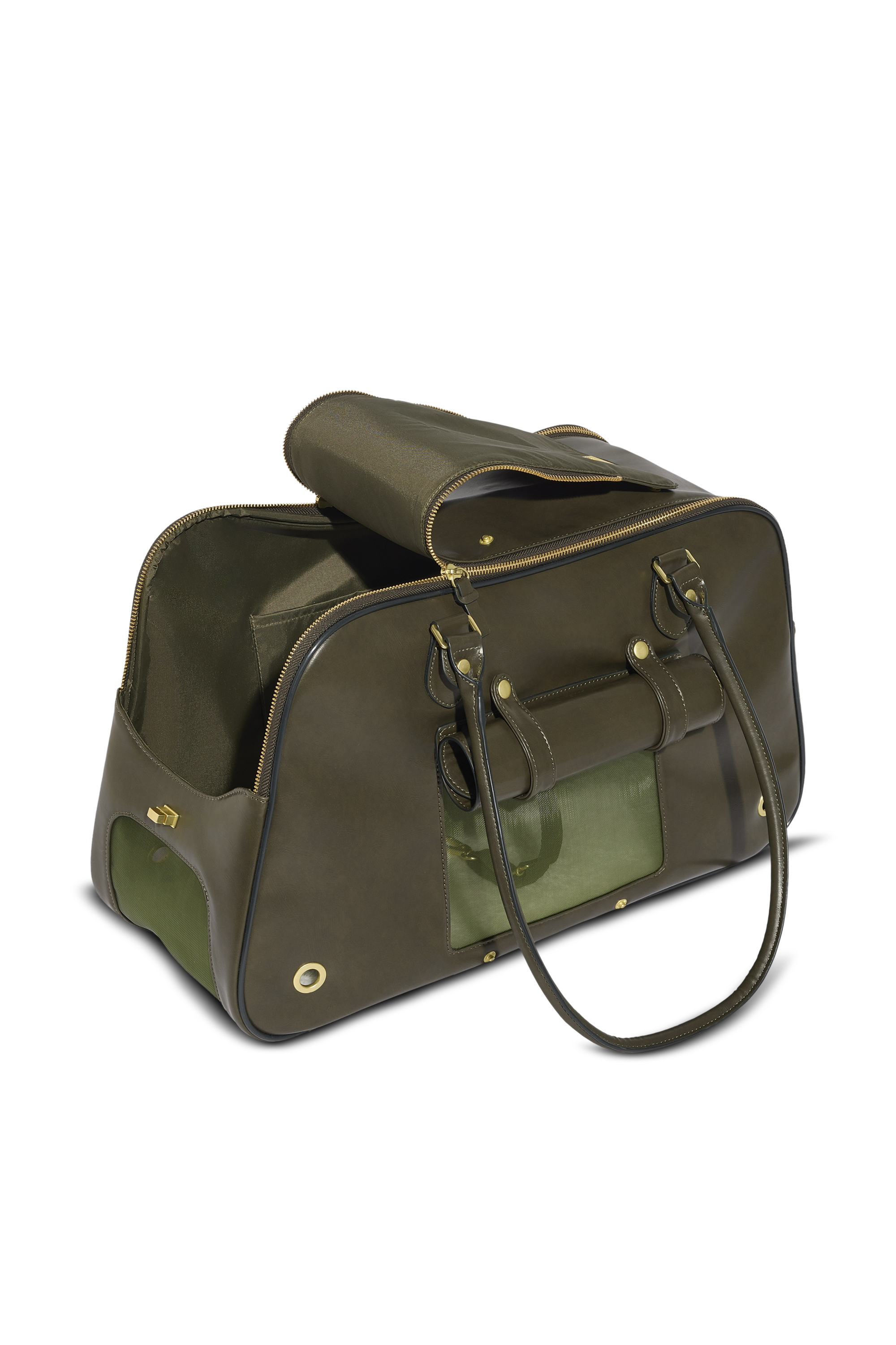 Handbag pet carrier ADIDAS Green