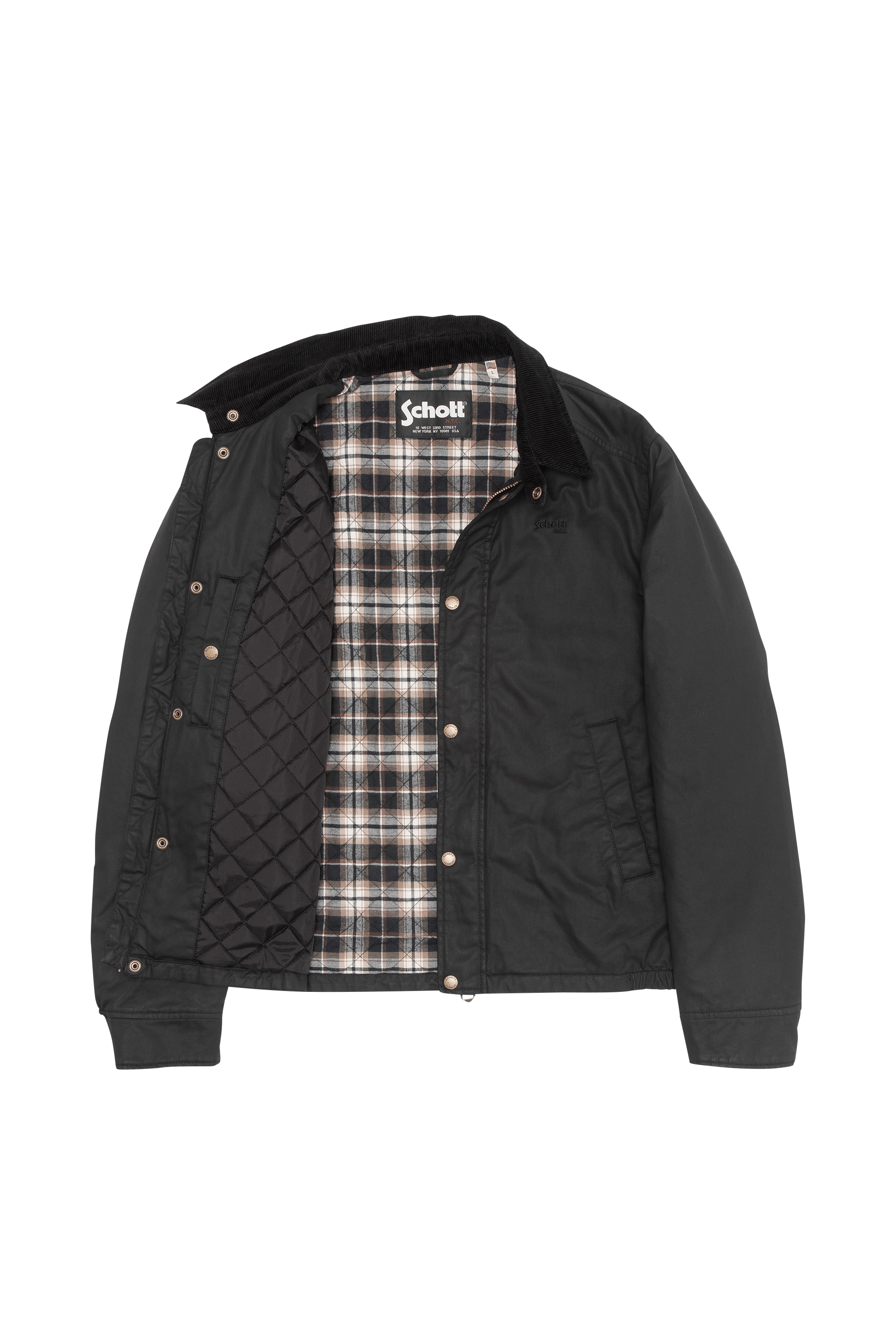 Veste | Noir SCHOTT Homme