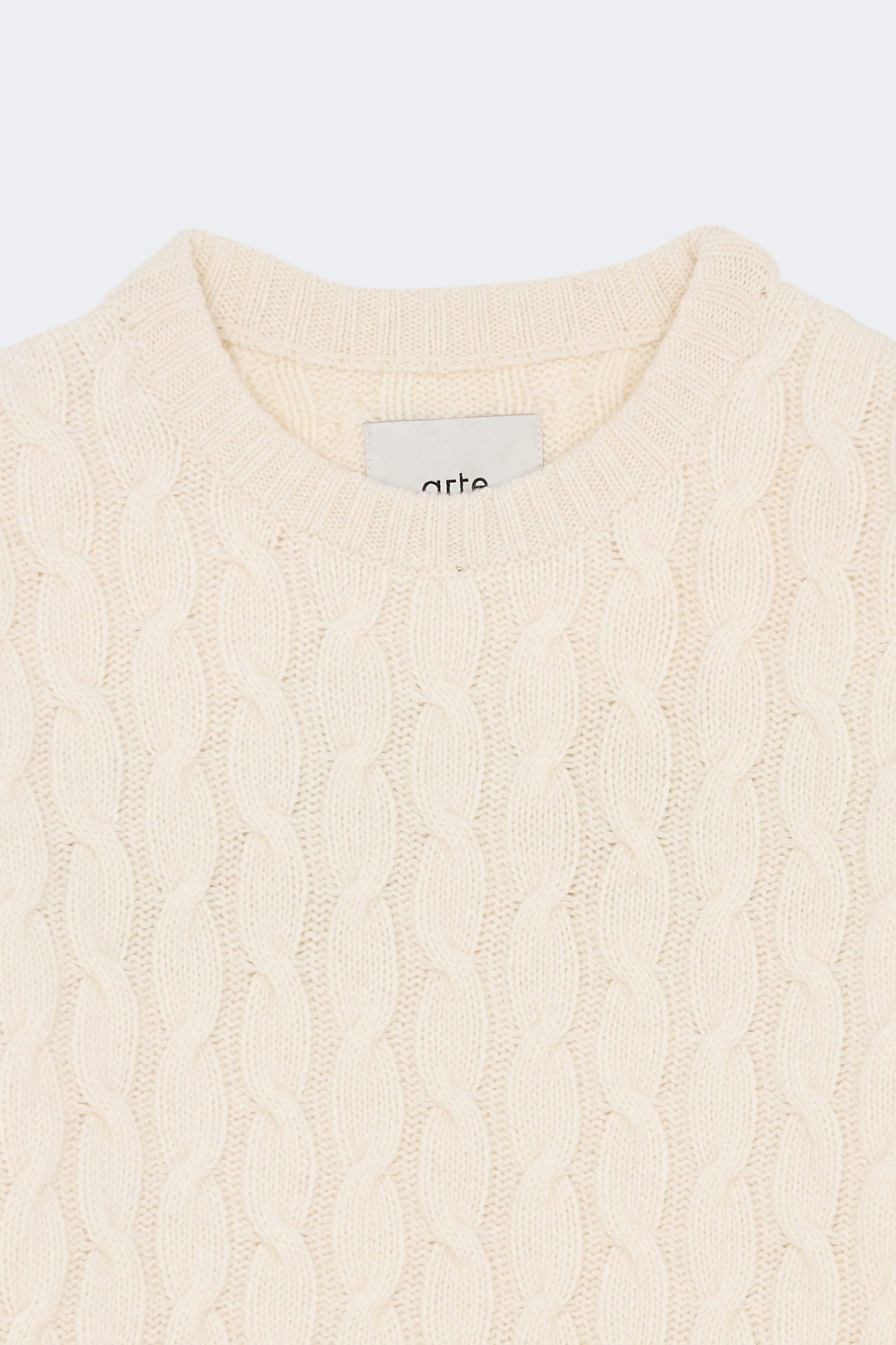Sweater | Beige by ARTE ANTWERP Sweater Beige