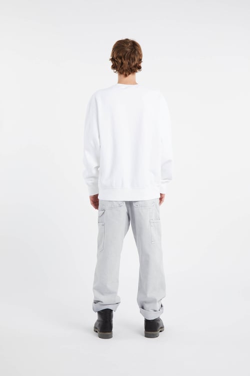 CHAMPION Sweatshirt Blanc