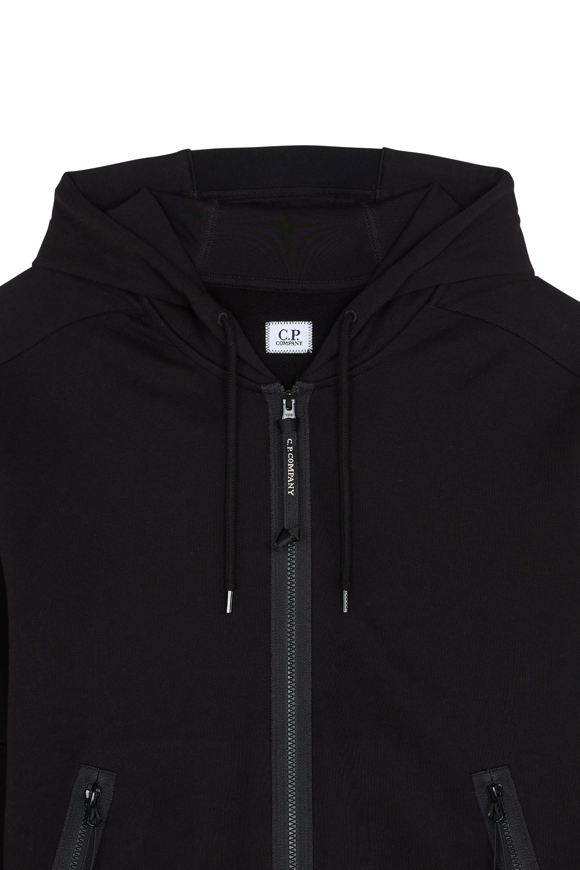Zip-up hoodie C.P. COMPANY Black