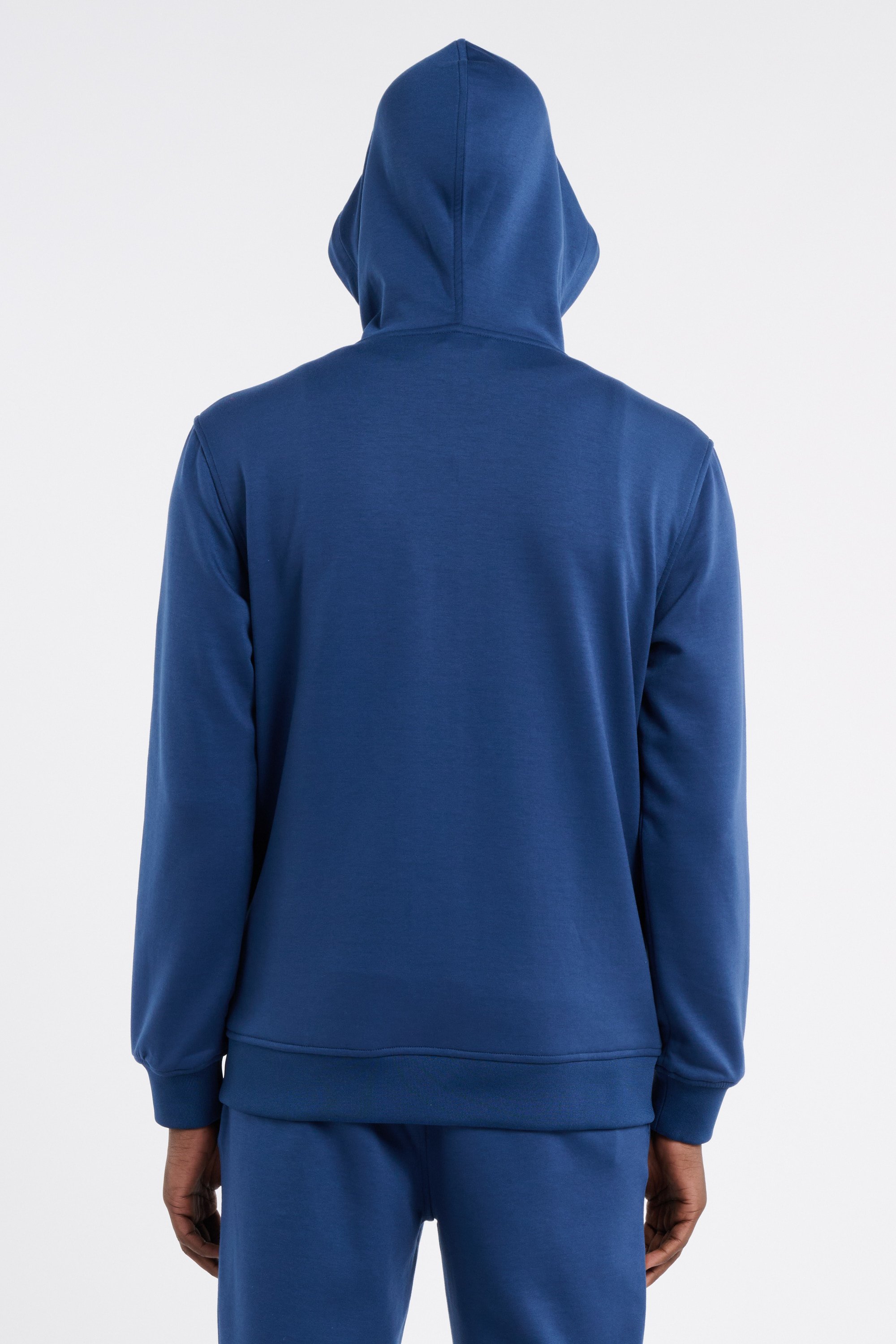 zip-up hoodie Blue