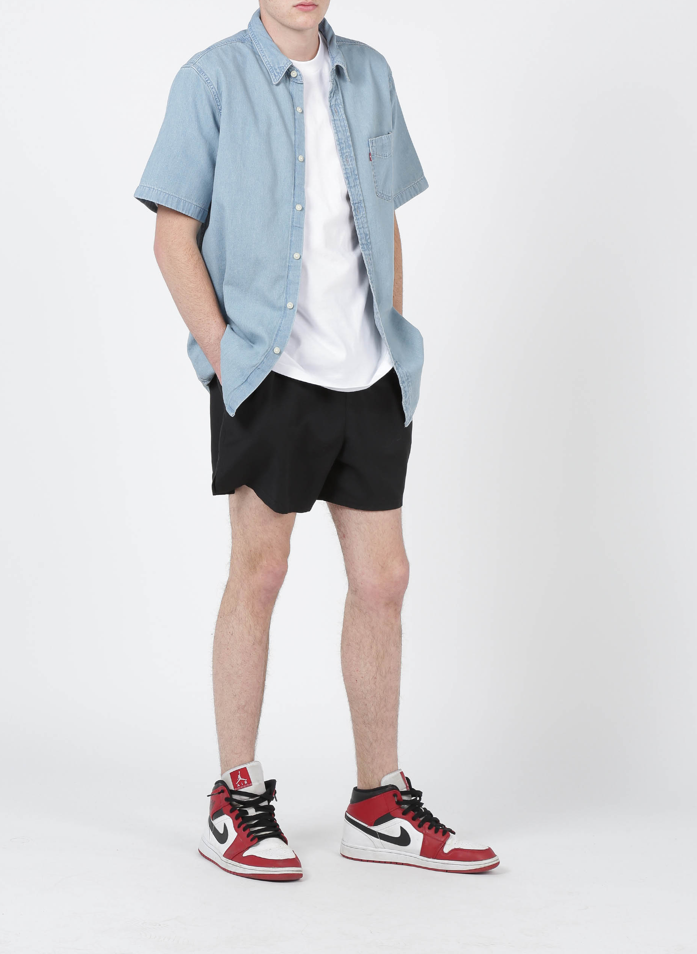 Short de bain NIKE SWIM Noir