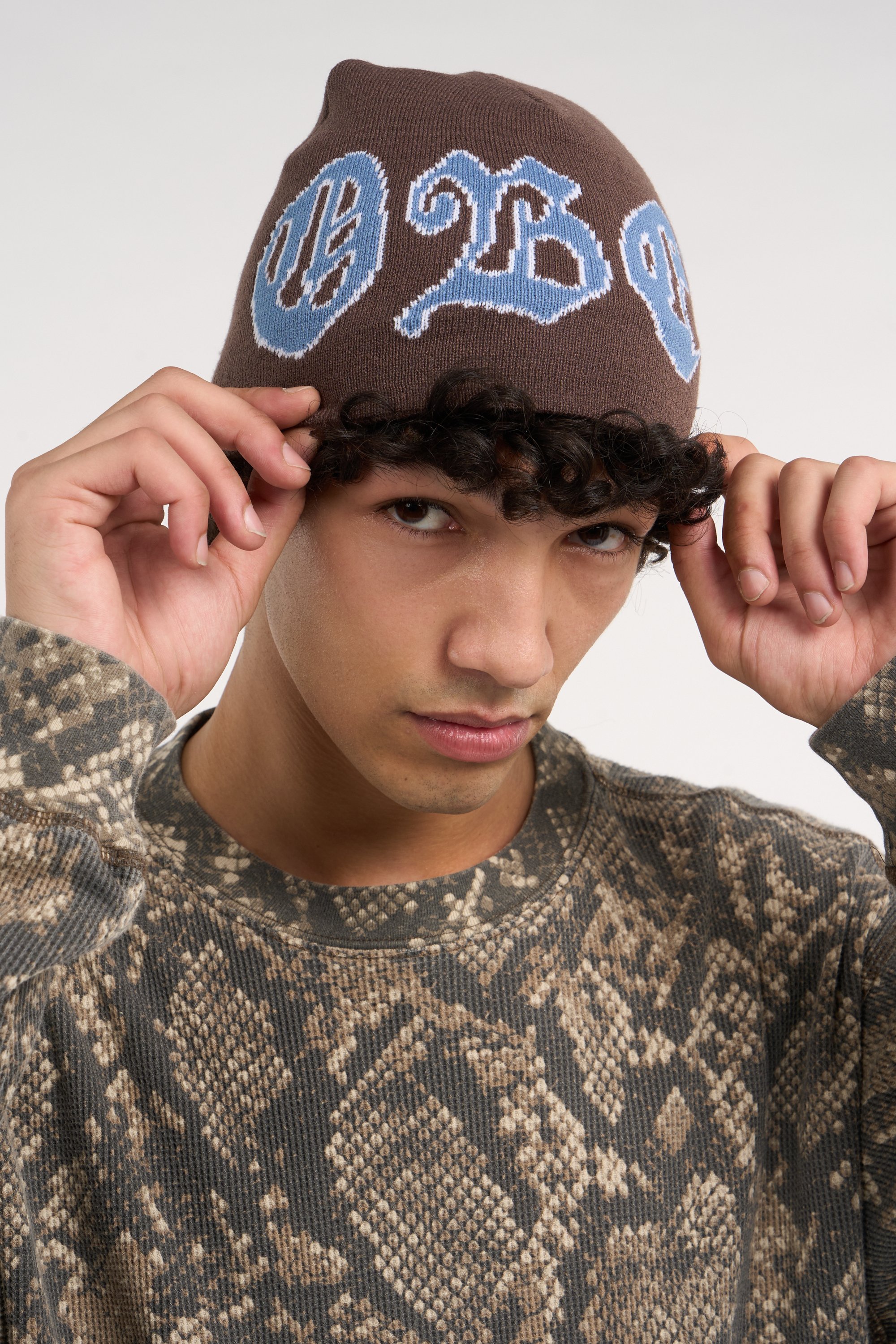 Beanie OBEY Brown