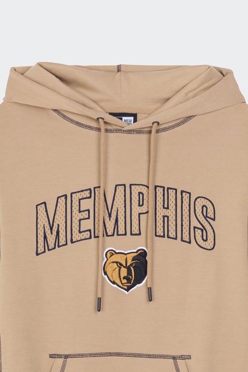 NEW ERA Hoodie Beige