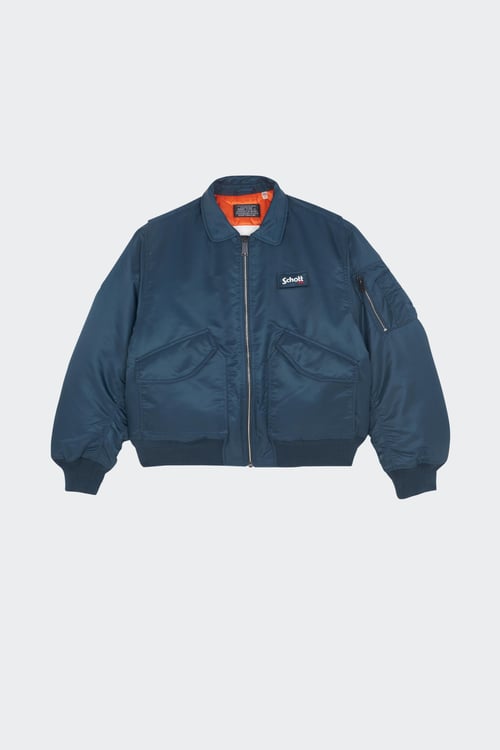SCHOTT Bomber Blue