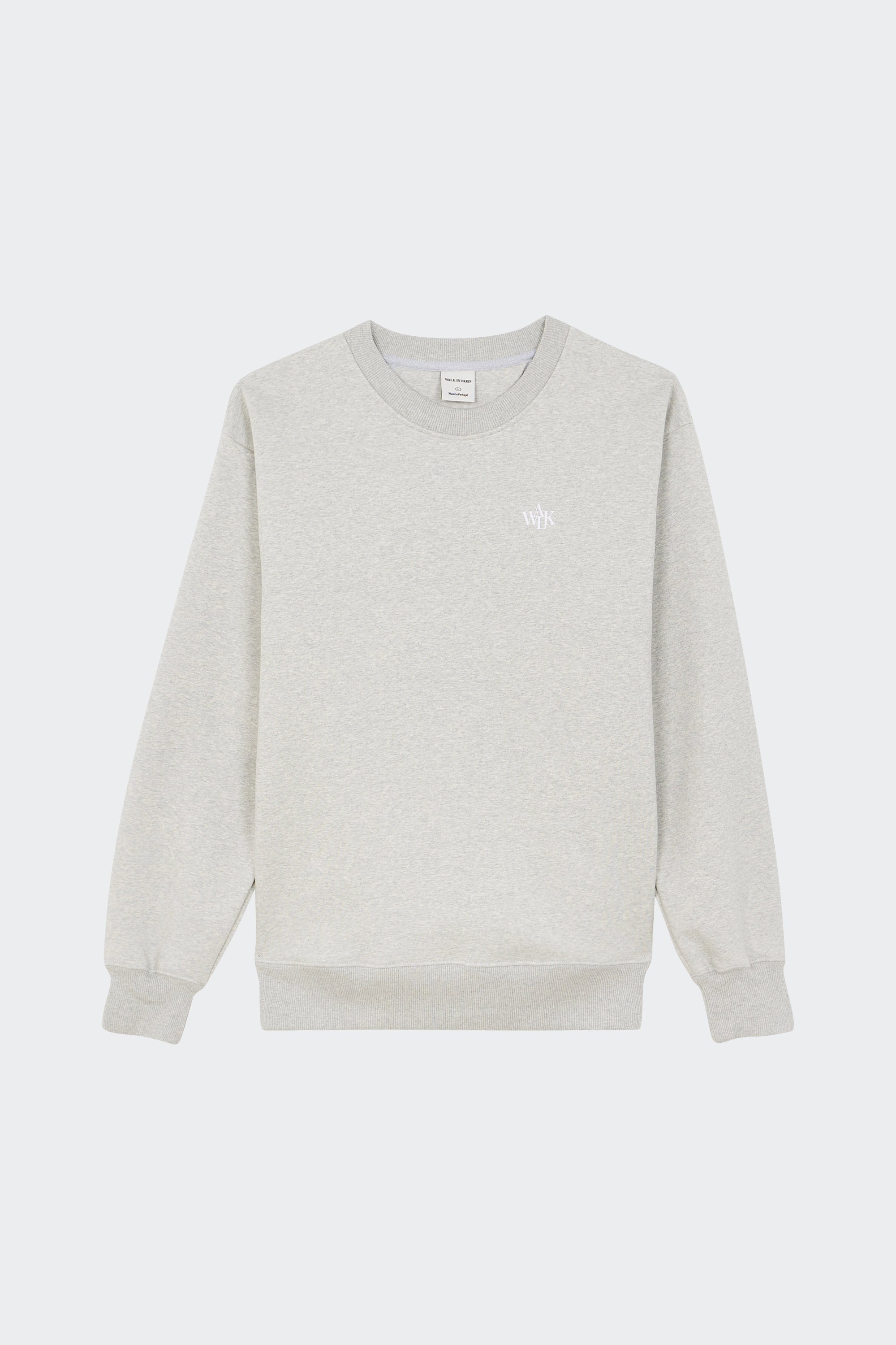 sweatshirt | Grey by WALK IN PARIS sweatshirt Grey