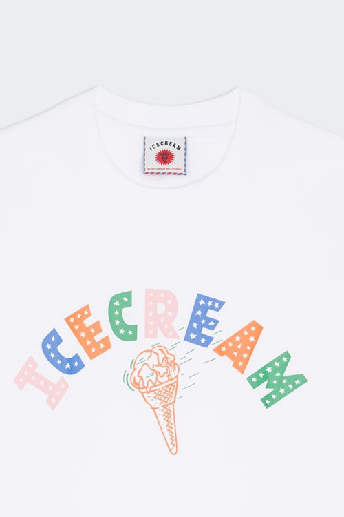 ICE CREAM T-shirt Blanc
