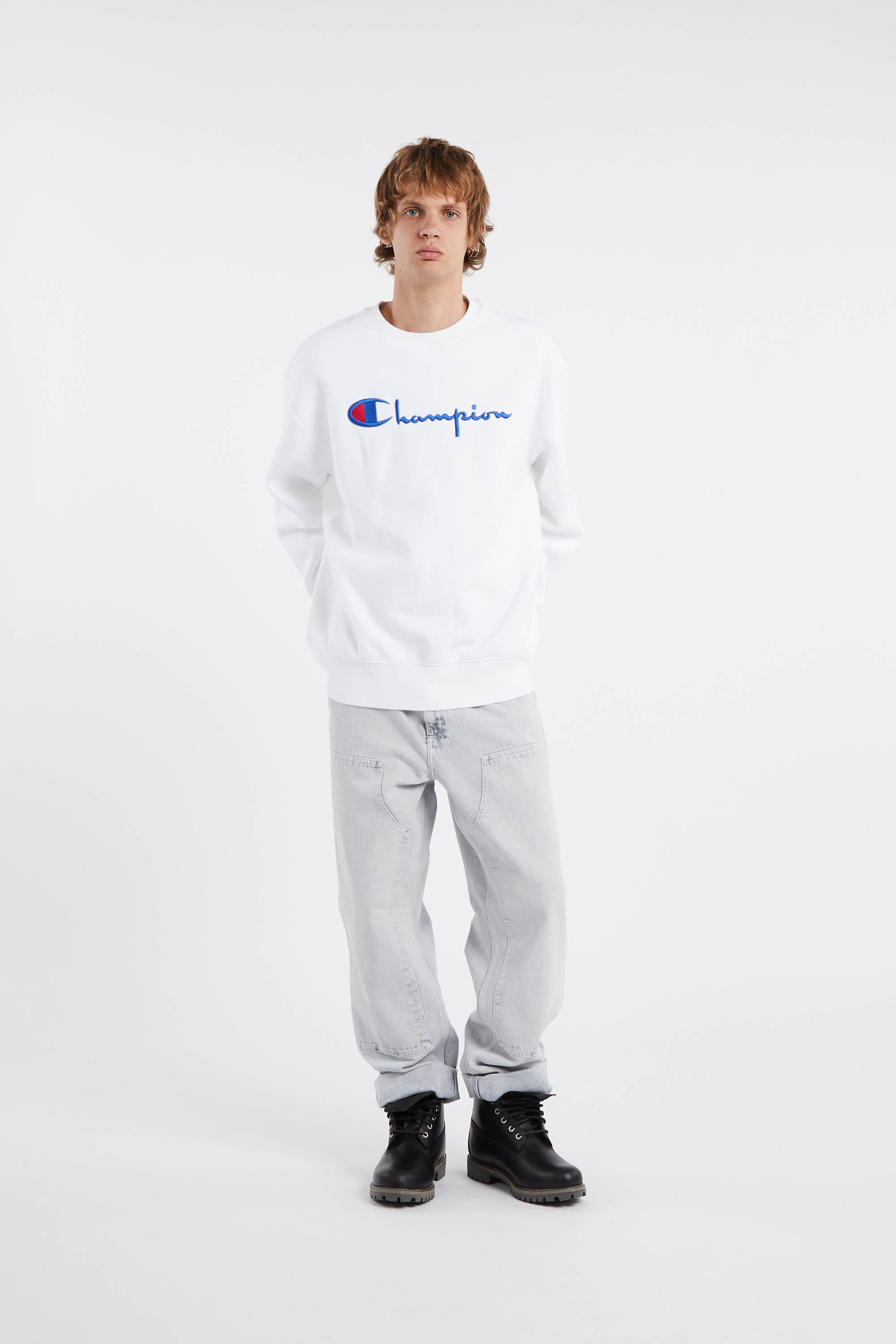 Sweatshirt Blanc