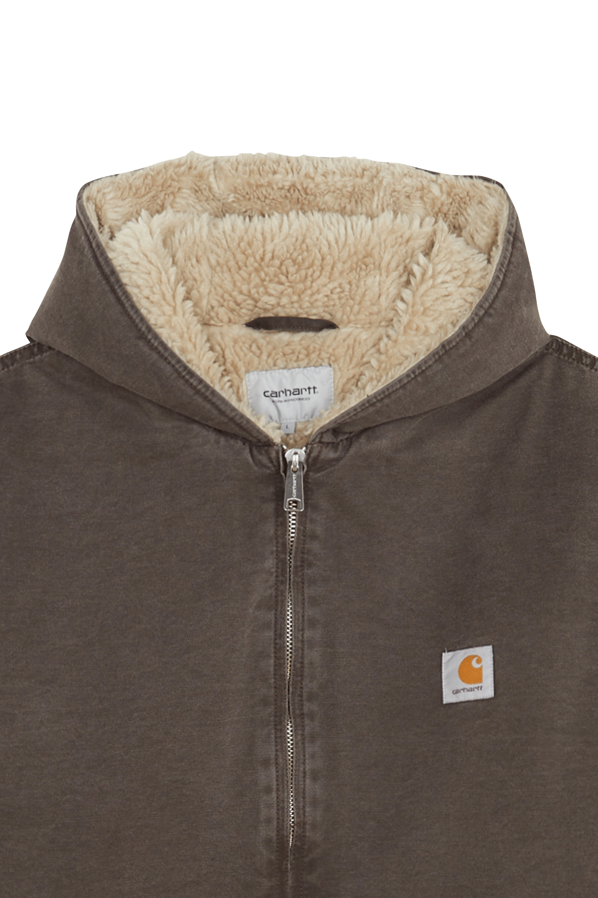 Veste à capuche Marron