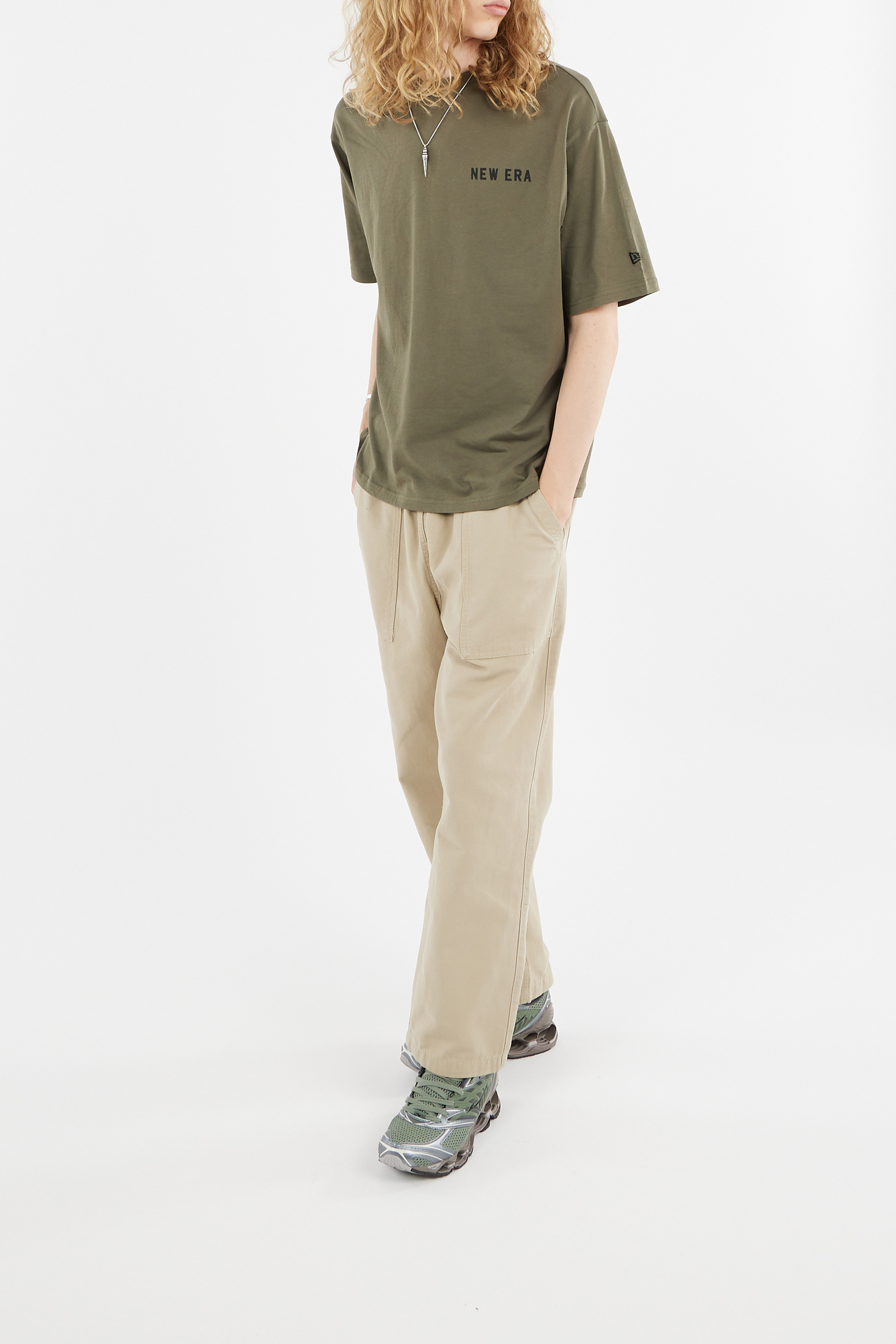 T-shirt NEW ERA Kaki