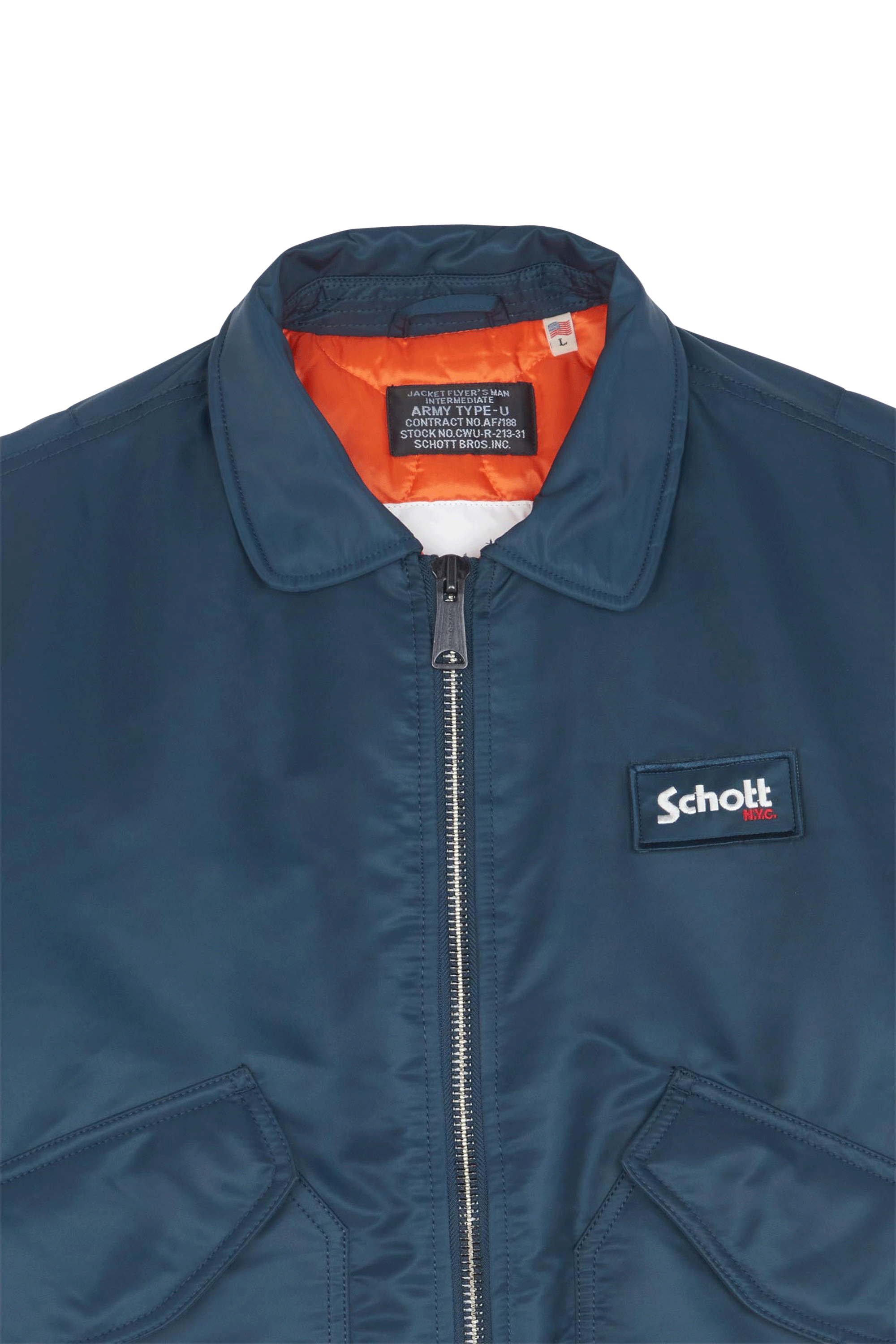 Bomber SCHOTT Bleu
