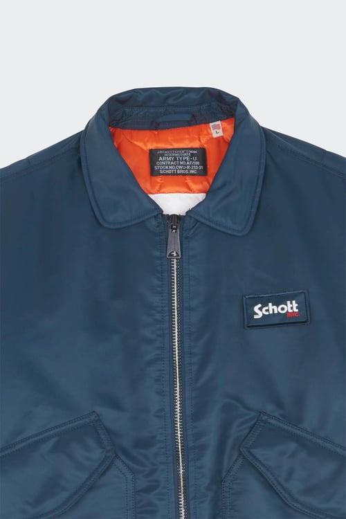 SCHOTT Bomber Blue