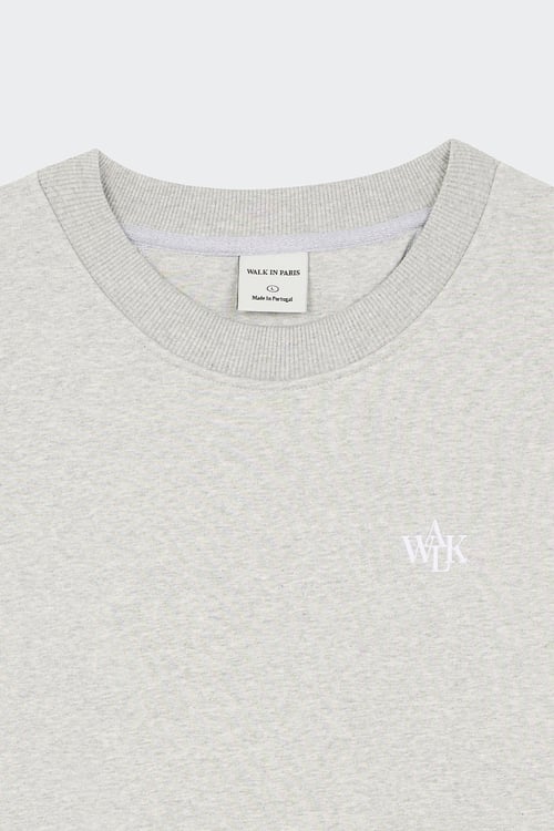 WALK IN PARIS Sweatshirt Gris