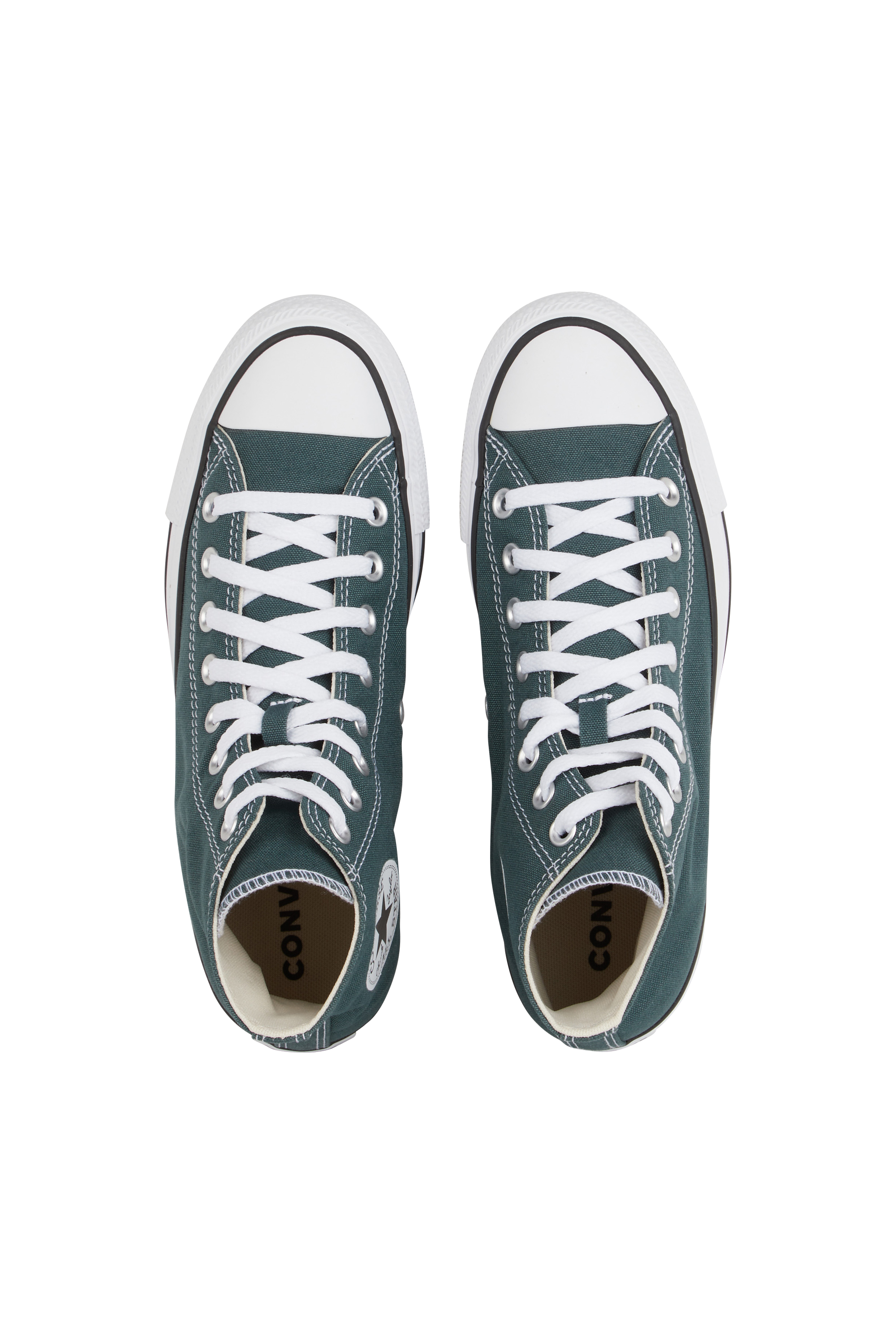 High-top sneakers Green