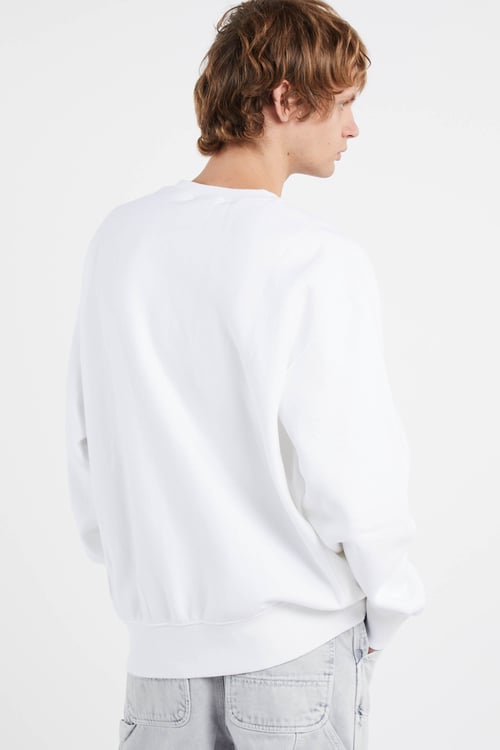 CHAMPION Sweatshirt Blanc