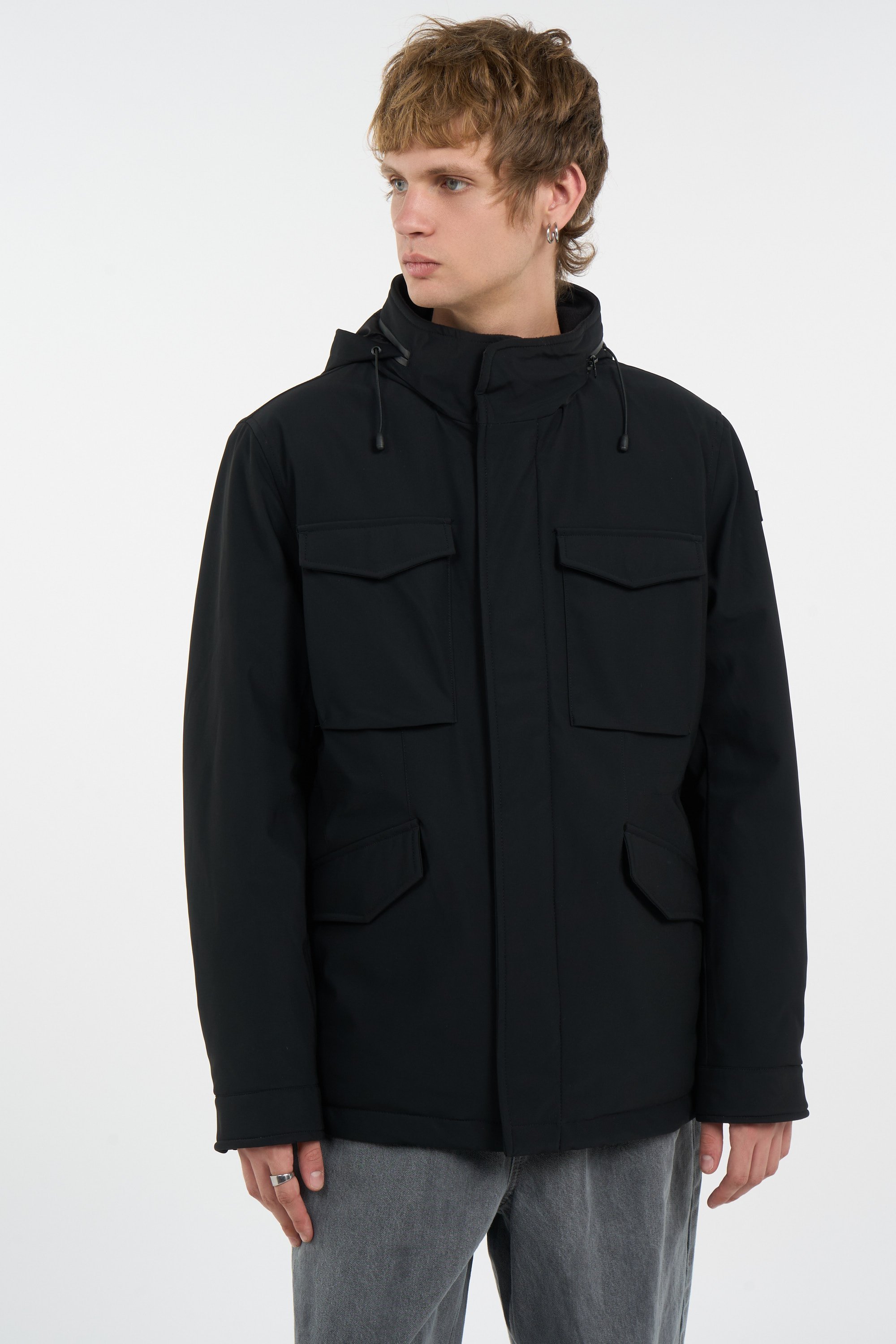 Jacket | Black SCHOTT Men