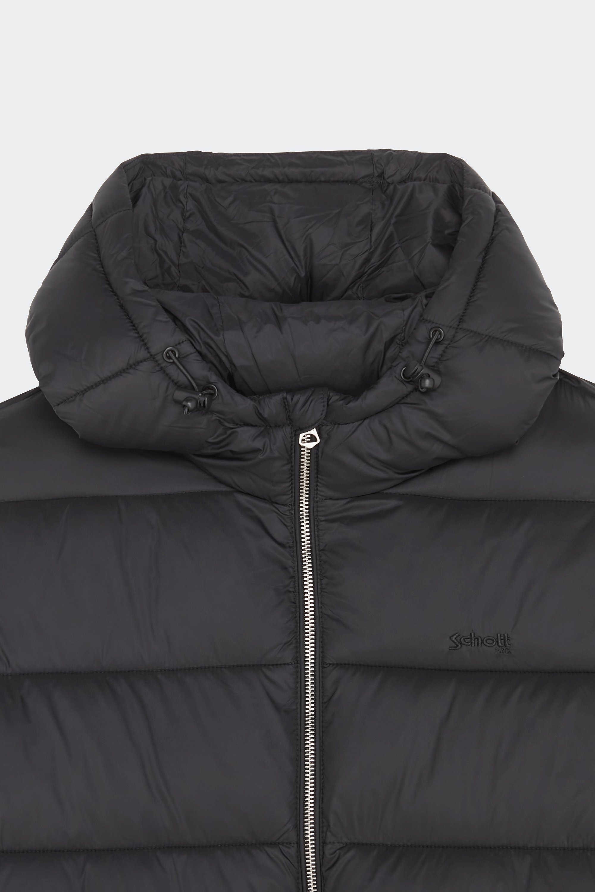puffer coat | Black by SCHOTT puffer coat Black