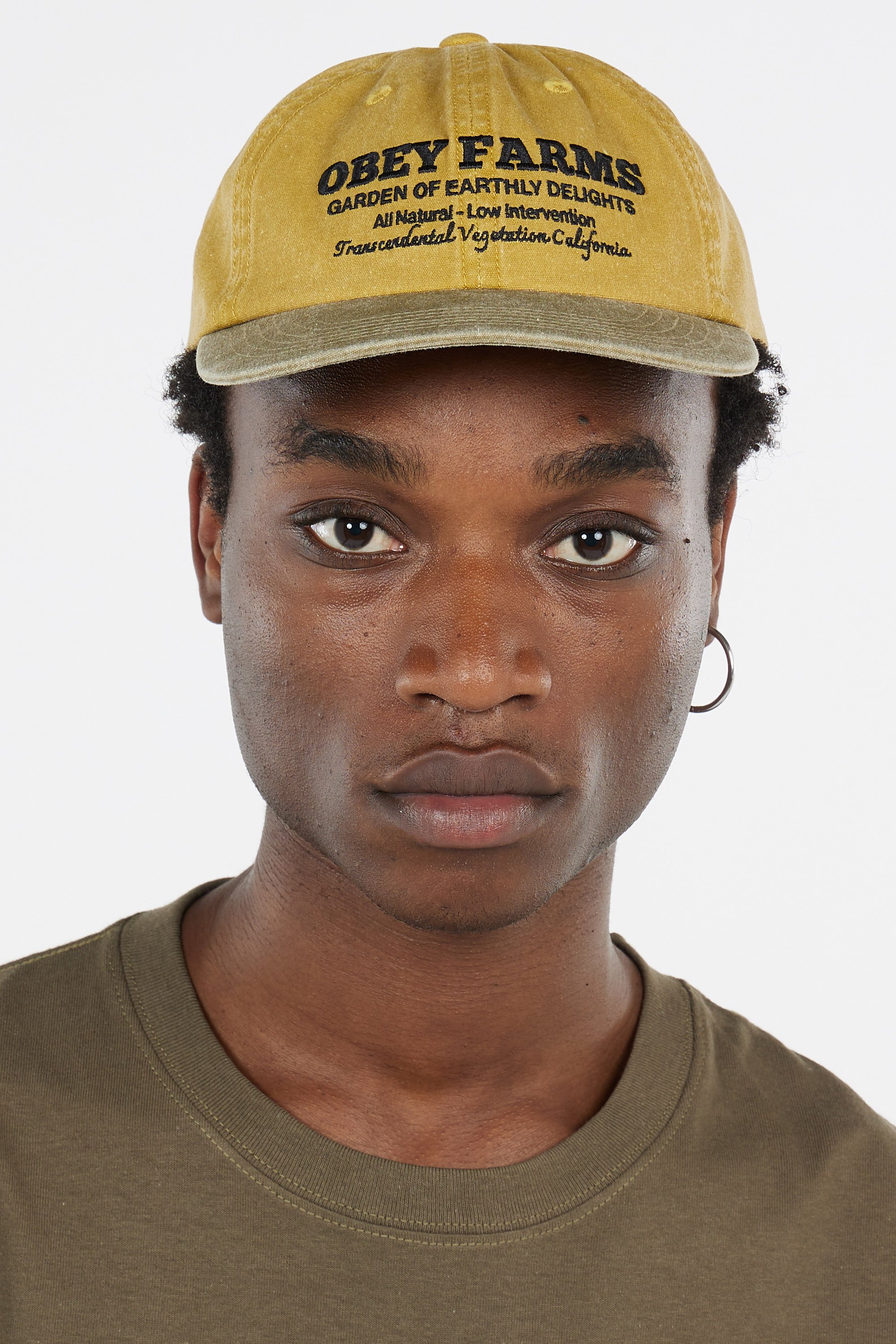 Casquette  OBEY Jaune