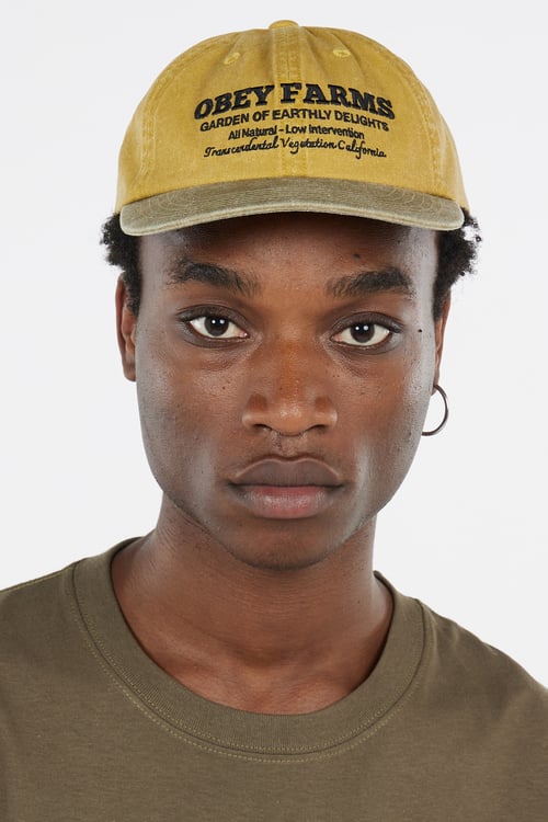 OBEY Casquette  Jaune