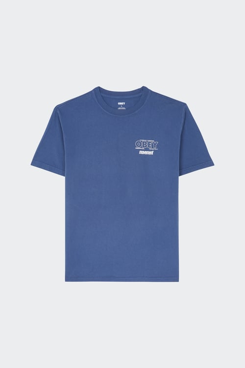 OBEY T-shirt Bleu