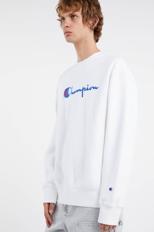 CHAMPION Sweatshirt Blanc