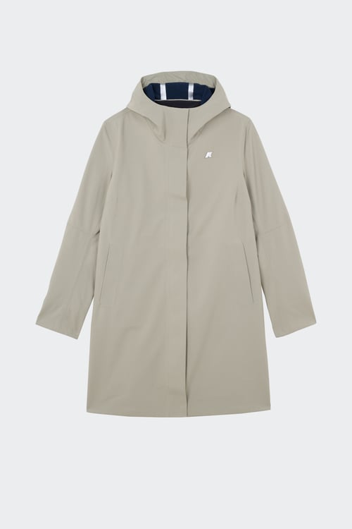 K-WAY Imperméable Beige
