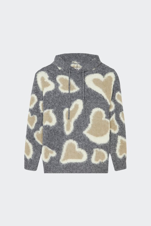 Hoodie - Taille L Gris