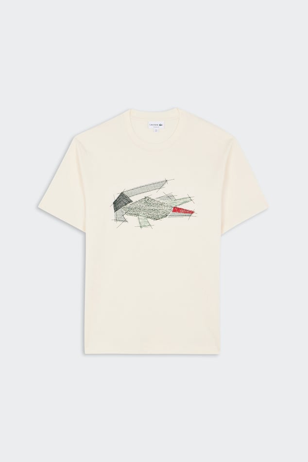 T shirt Blanc Lacoste Homme Citadium