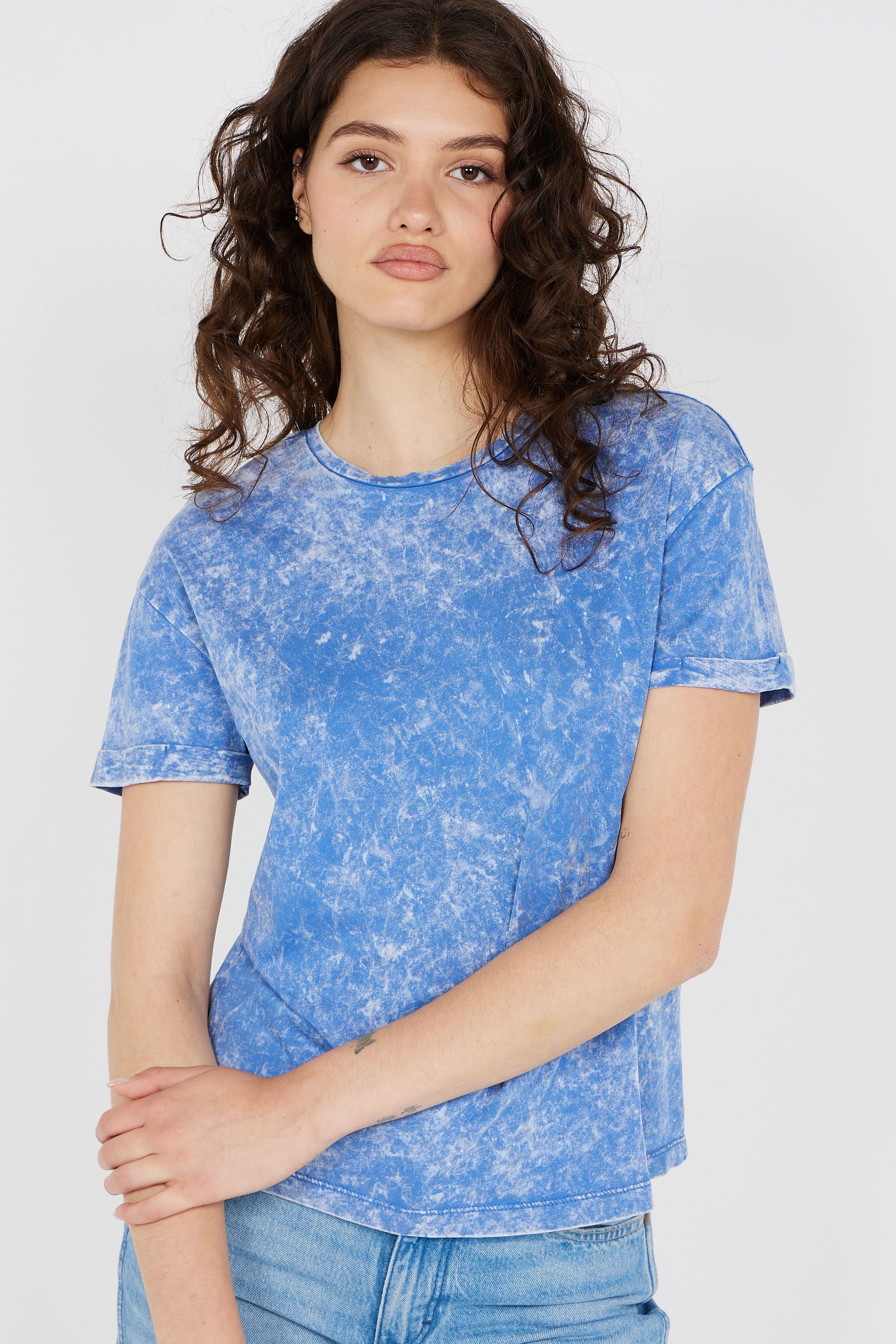 T-shirt | Bleu NOISY MAY Femme