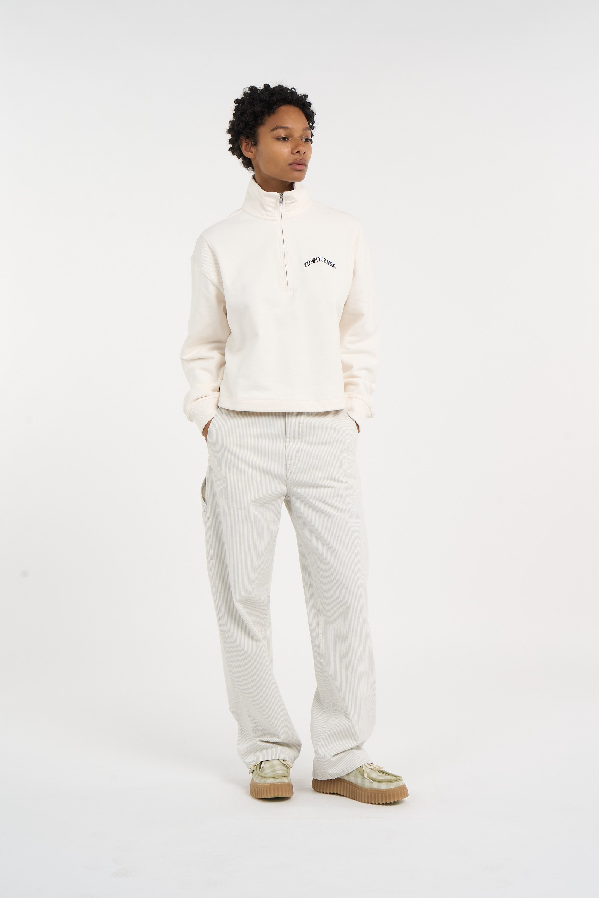 Sweat TOMMY JEANS Blanc