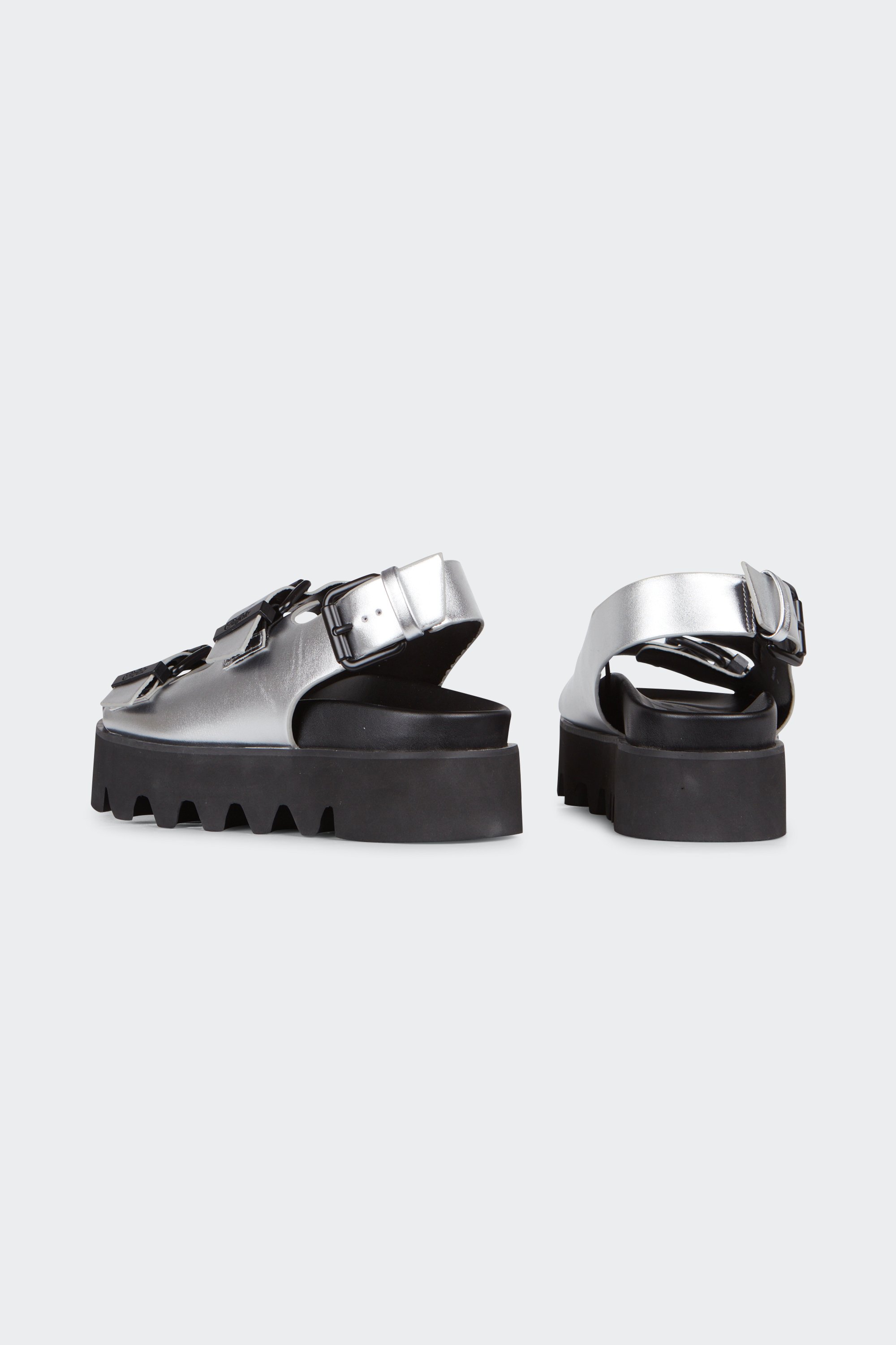 Sandales  | Argent by BUFFALO Sandales  Argent