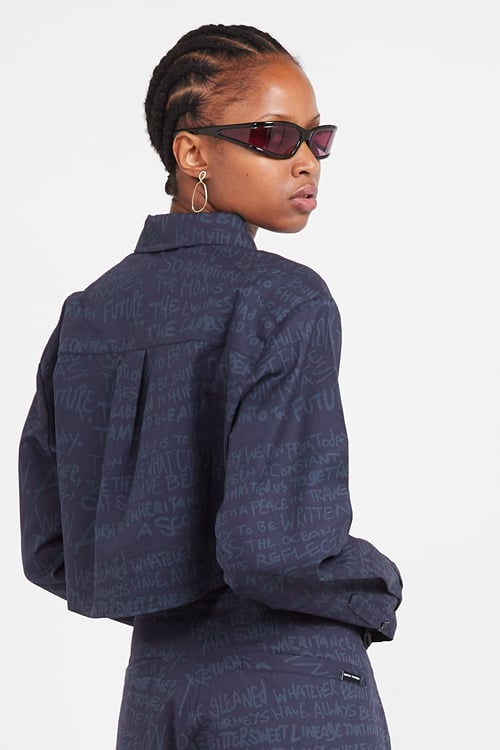 DAILY PAPER Chemise Bleu