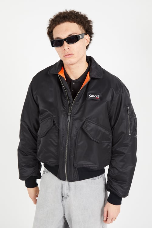 SCHOTT Bomber Black