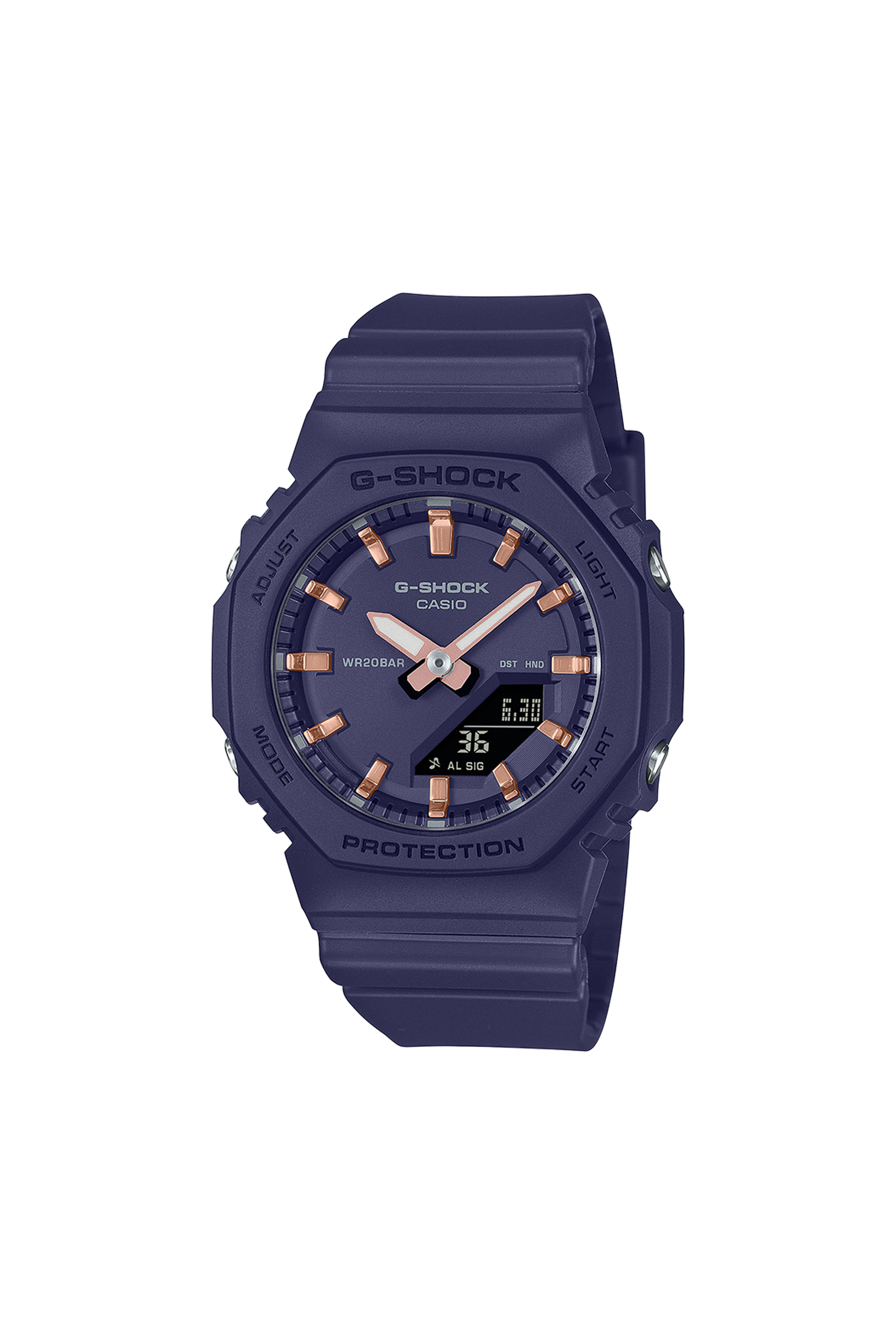 Auto-Illuminator resin watch Blue