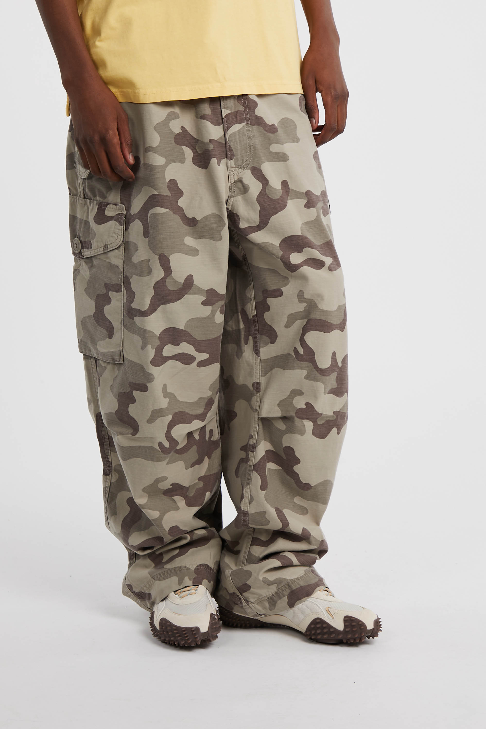 Pantalon cargo Beige