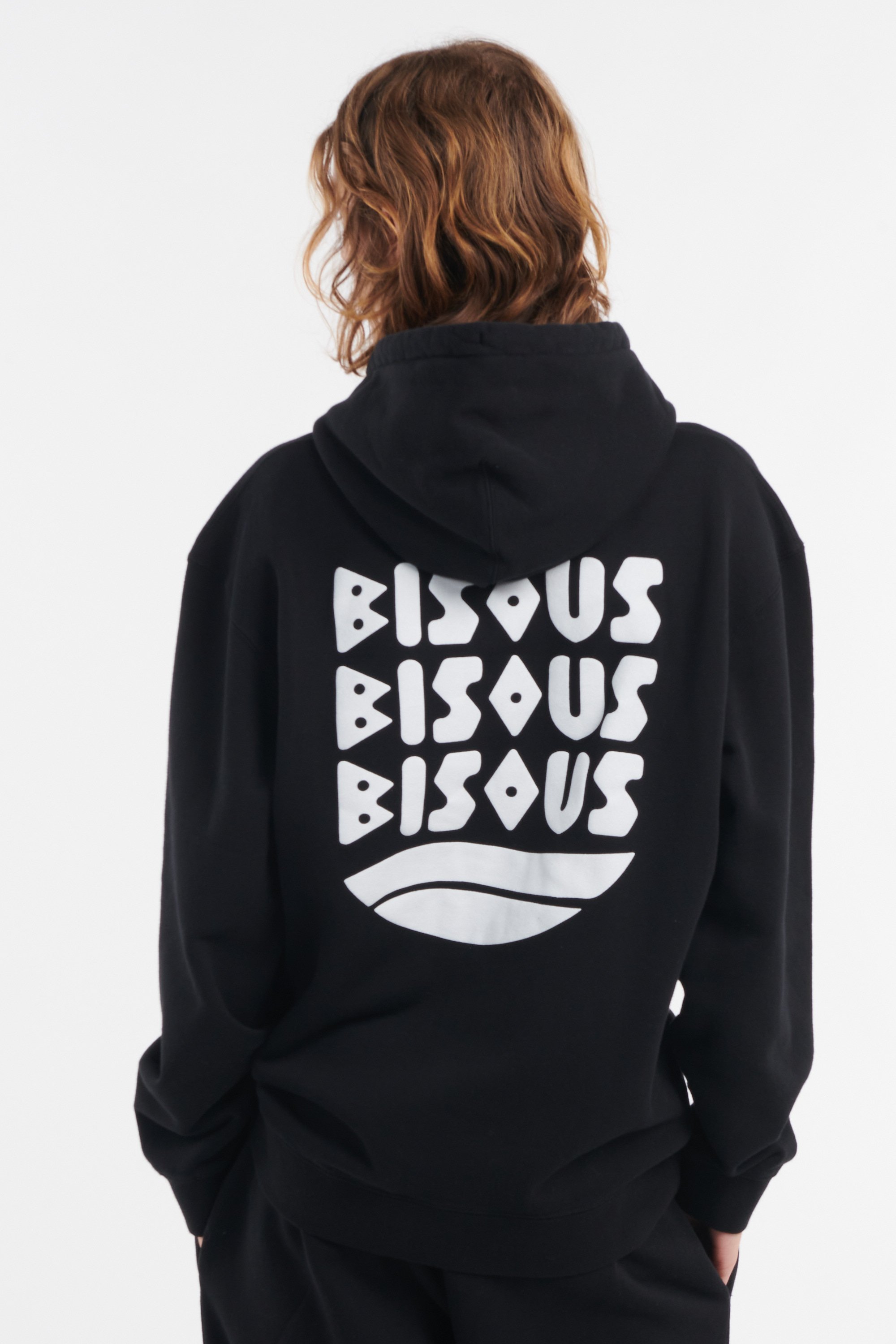 Hoodie | Noir by BISOUS SKATEBOARDS Hoodie Noir