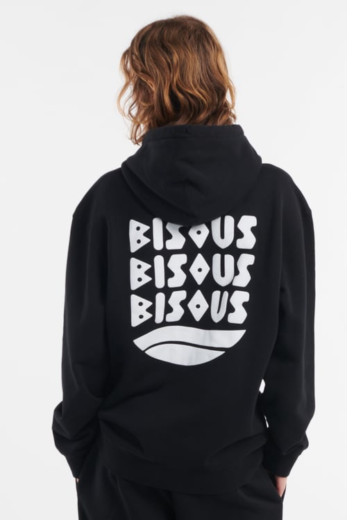 BISOUS SKATEBOARDS Hoodie Noir