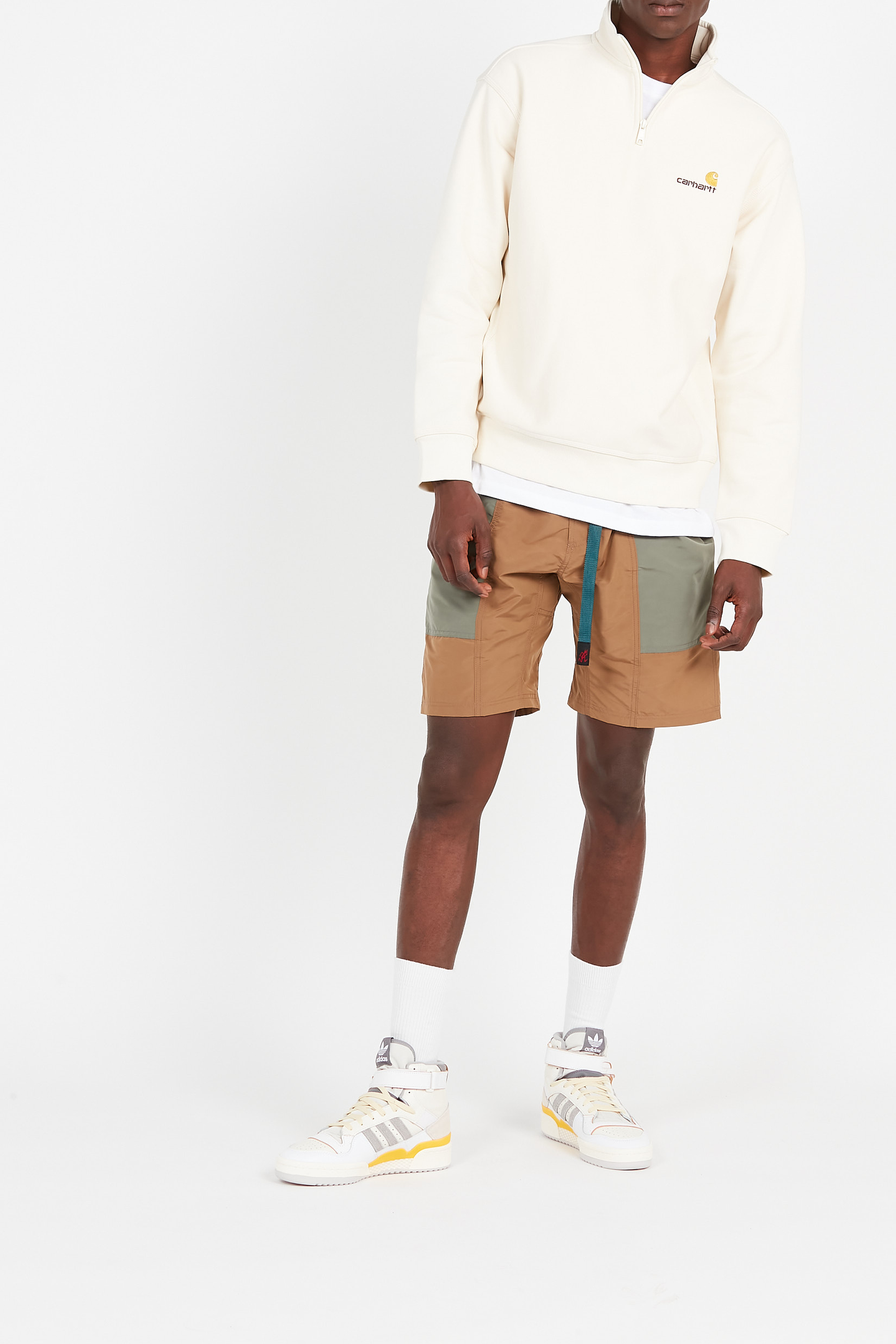 Zip-up sweatshirt CARHARTT WIP Beige