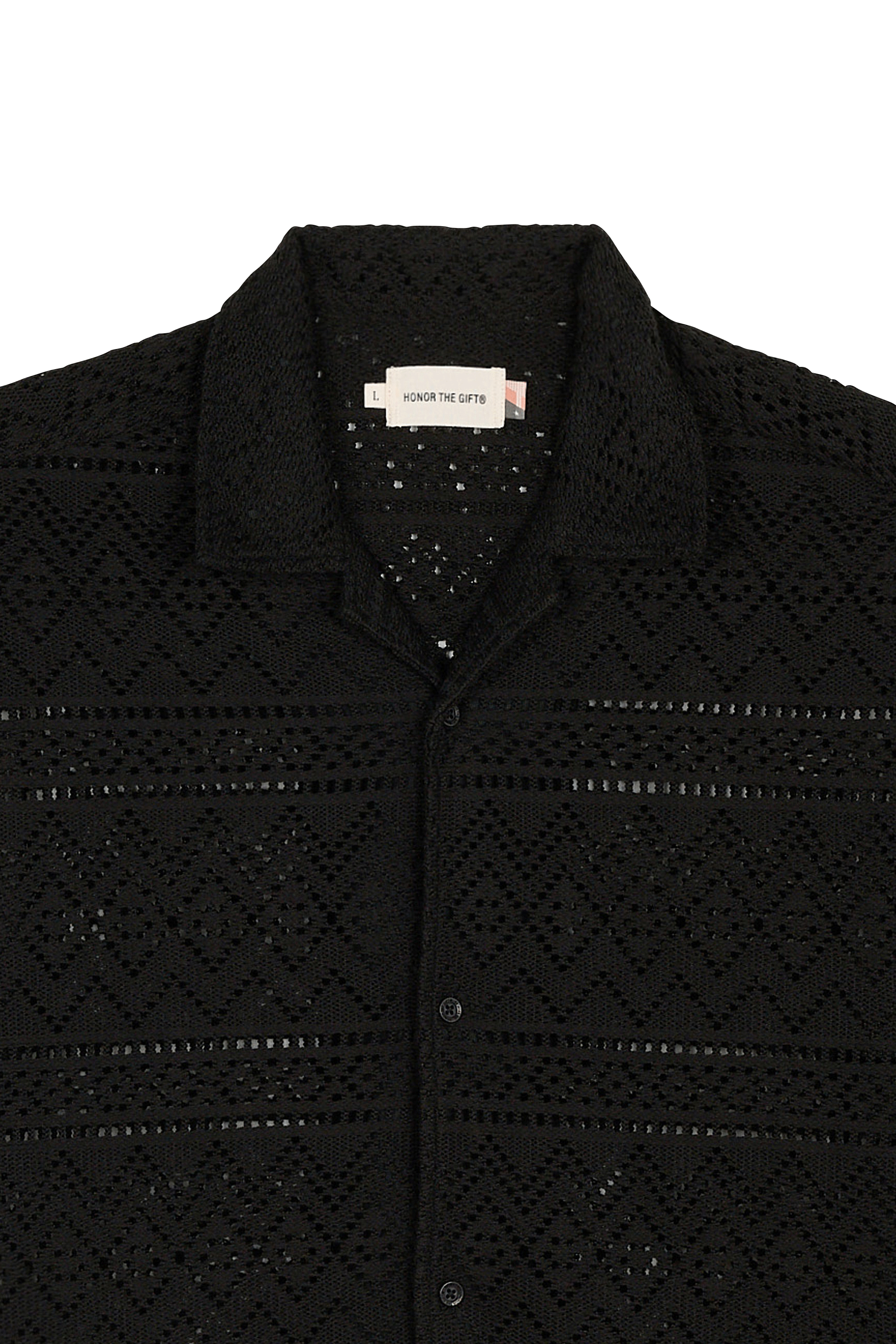 Chemise | Noir HONOR THE GIFT Homme