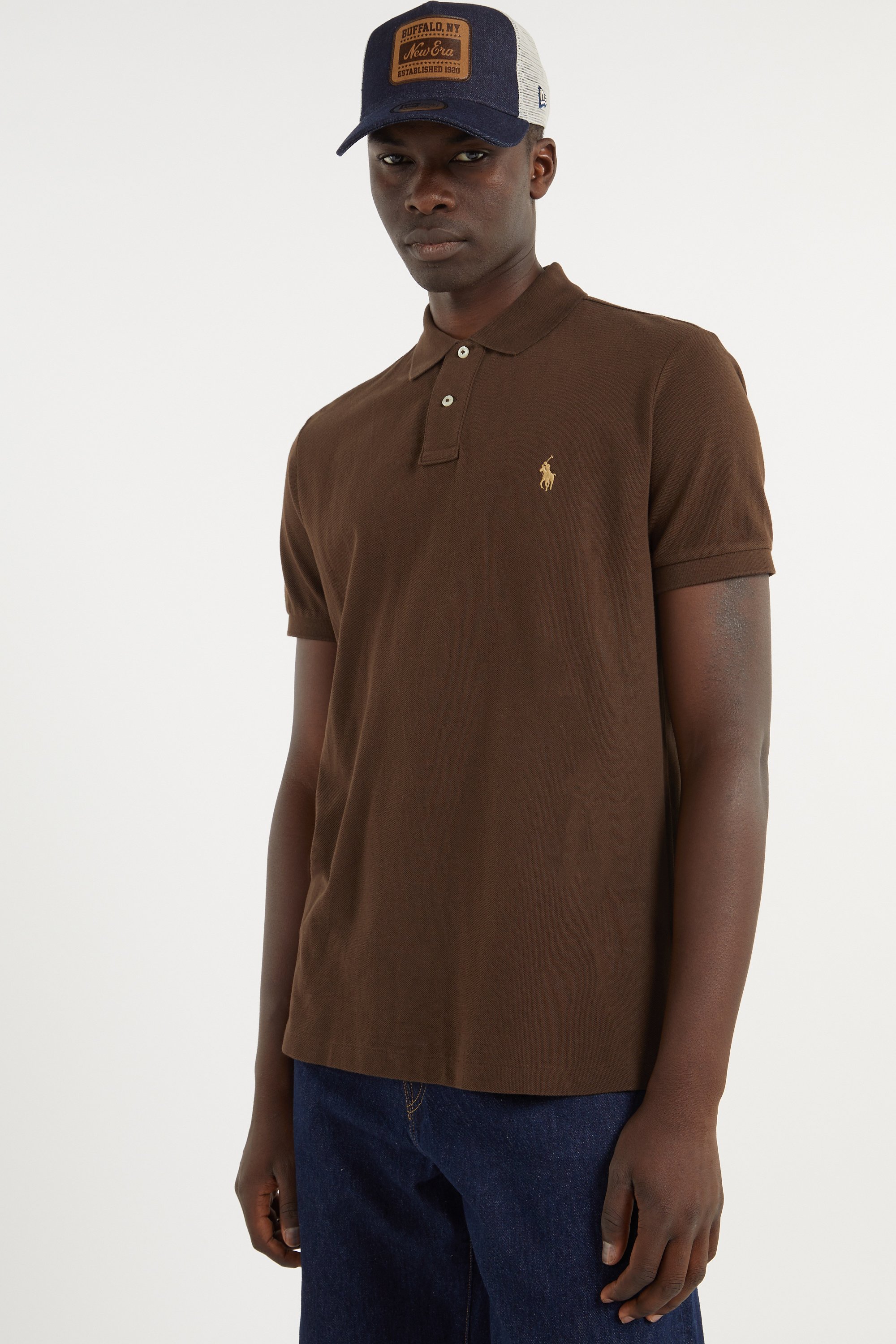 Polo shirt | Brown POLO RALPH LAUREN Men