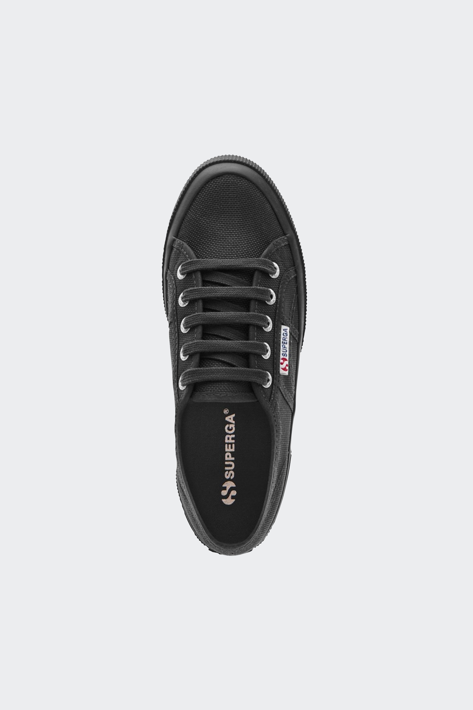 Canvas tennis shoes | Black by SUPERGA Canvas tennis shoes Black