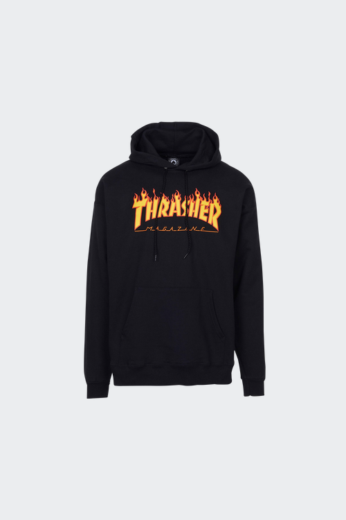 THRASHER hoodie Noir