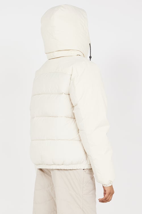 COLUMBIA Lightweight quilted padded jacket with high neck White