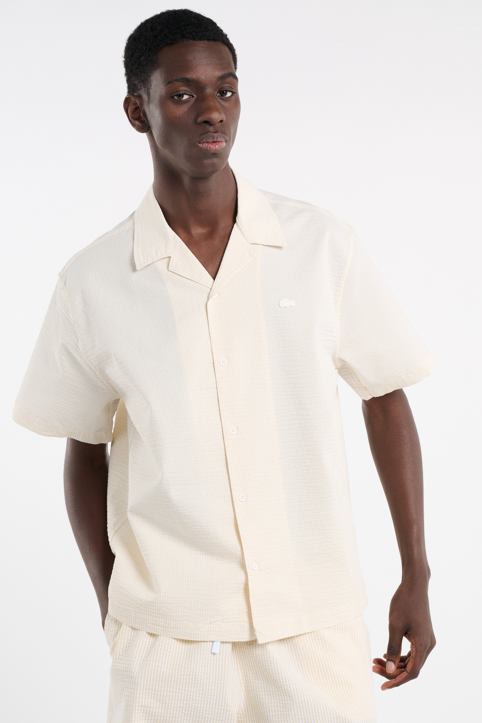 Chemise | Beige LACOSTE Homme