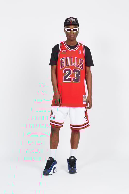 MITCHELL & NESS Short  Blanc