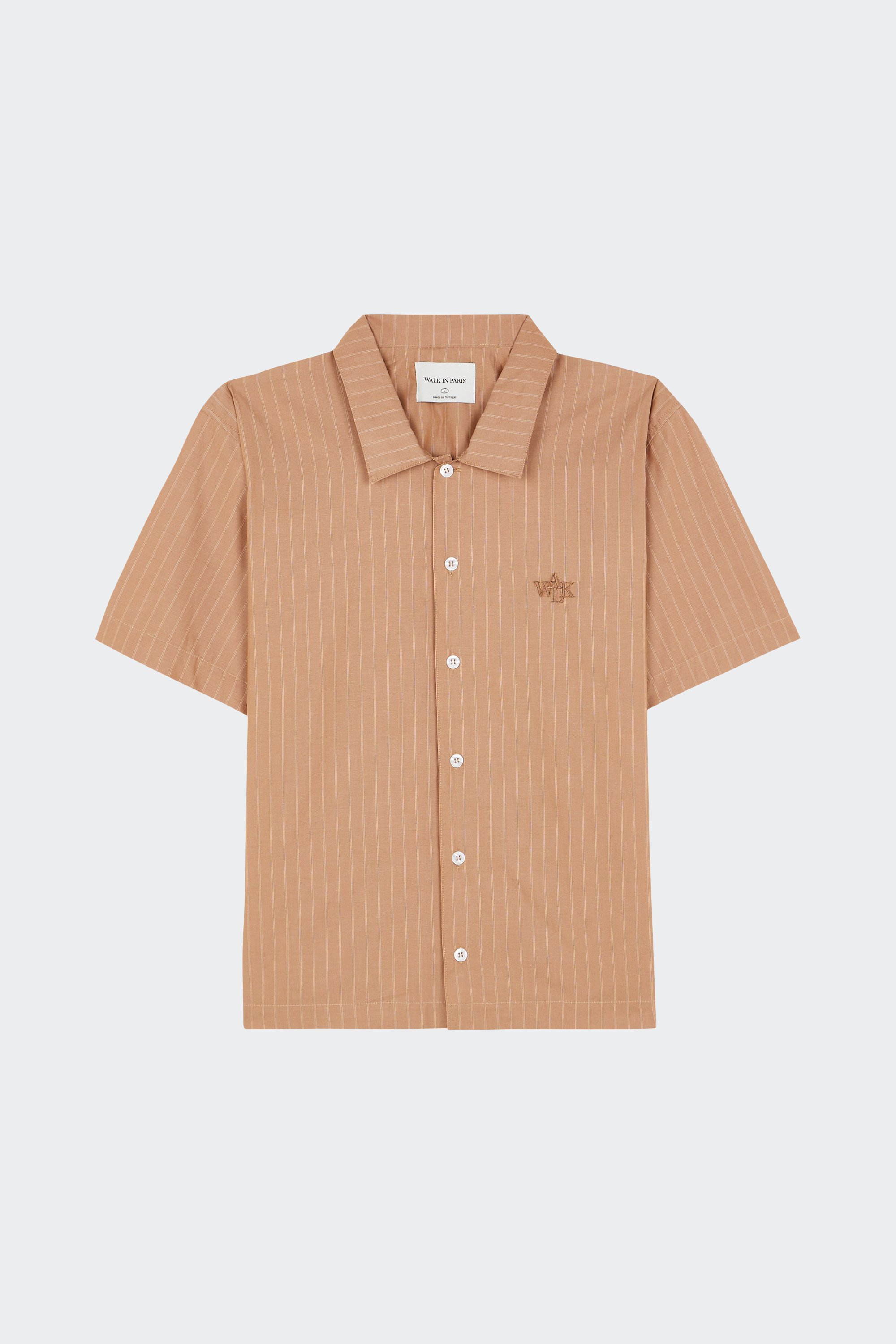 Shirt | Brown by WALK IN PARIS Shirt Brown